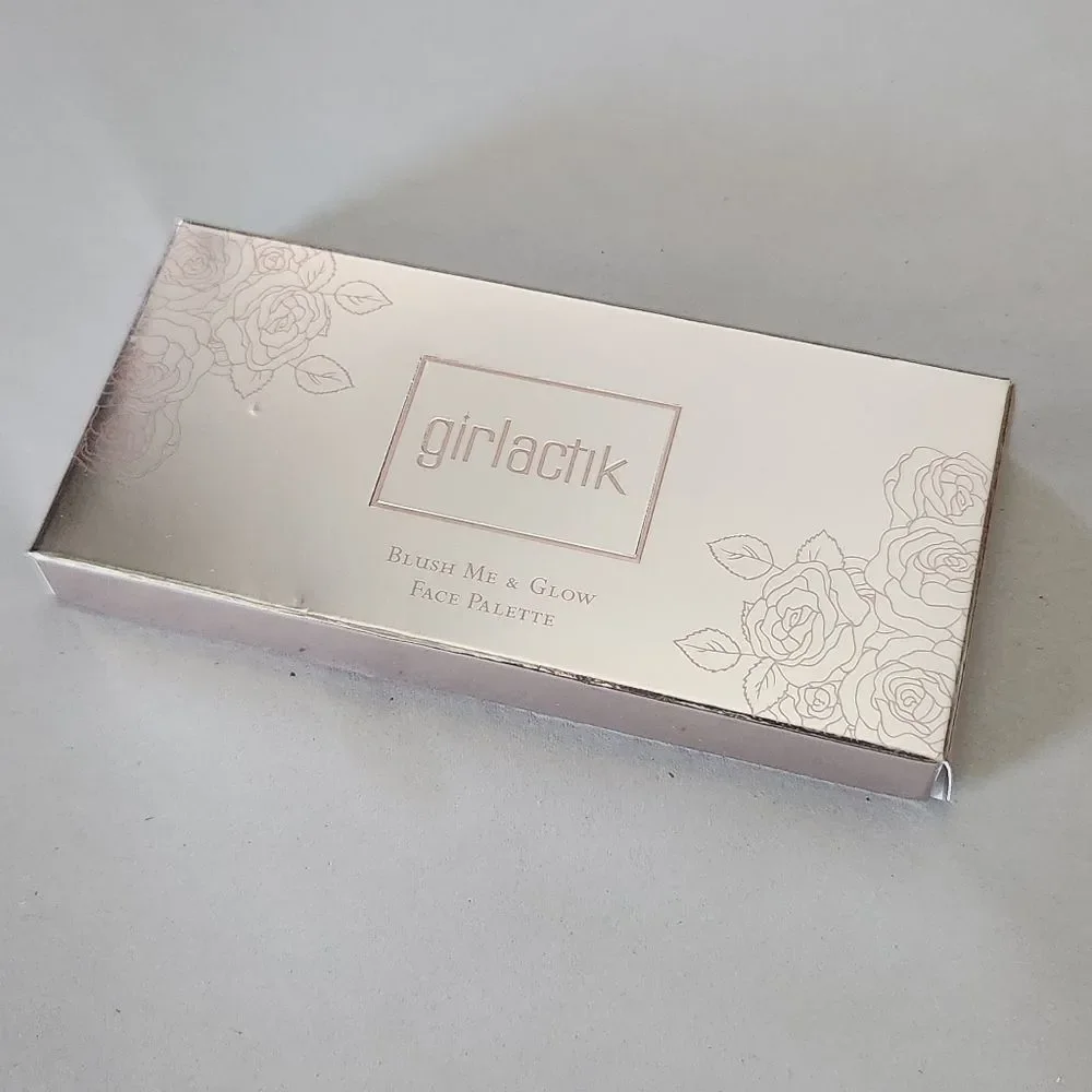 Girlactik Blush Me & Glow Face Palette In Light Bronzer, Blush & Highlighter